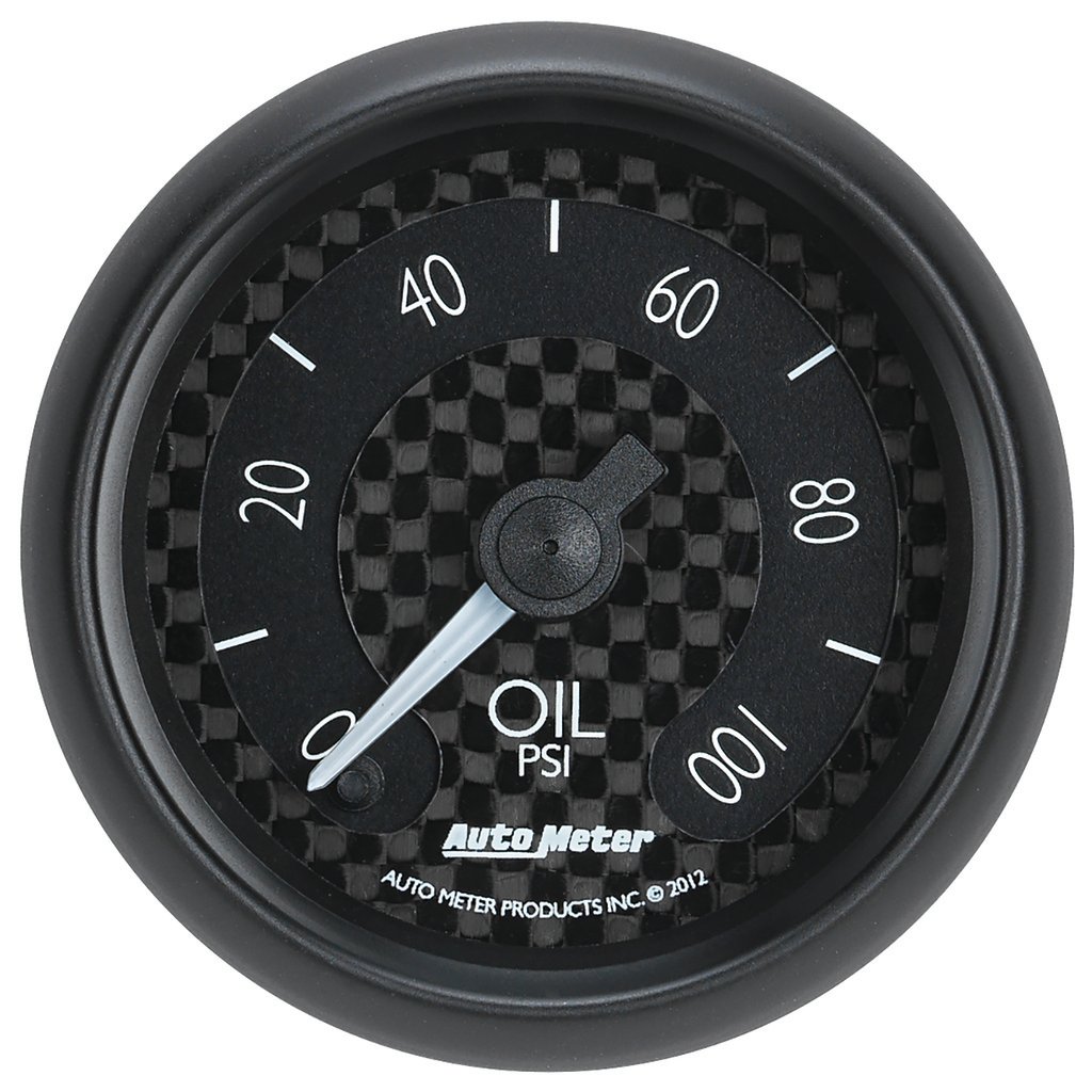 2-1/16" Oil Pressure, 0-100 Psi, Gt