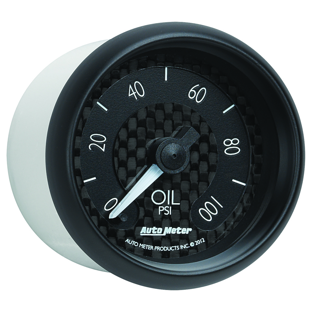2-1/16" Oil Pressure, 0-100 Psi, Gt