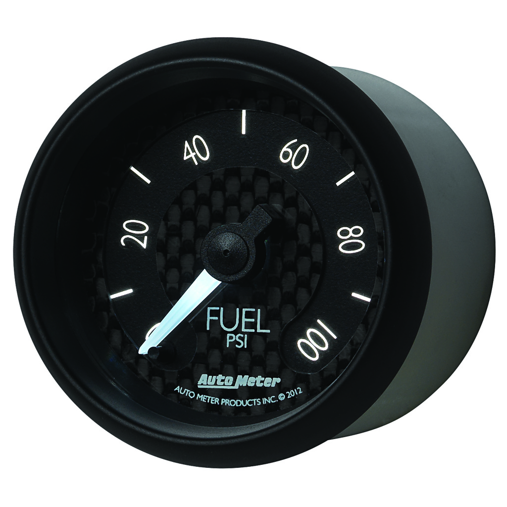 2-1/16" Fuel Pressure, 0-100 Psi, Gt