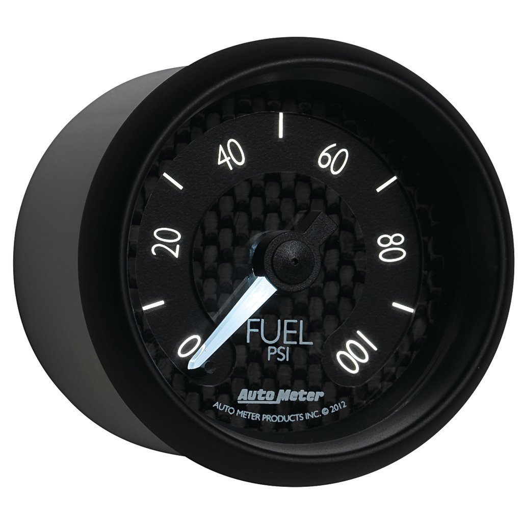 2-1/16" Fuel Pressure, 0-100 Psi, Gt