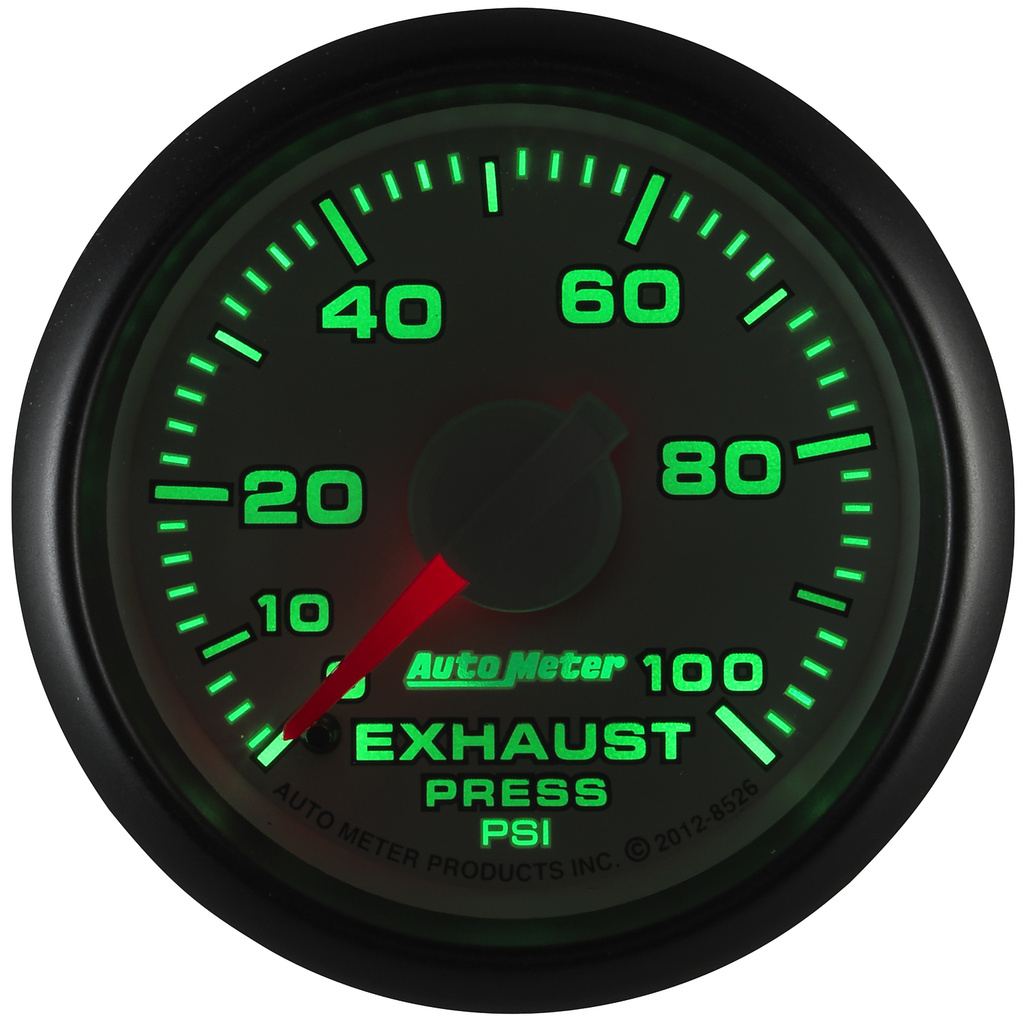 2-1/16" Exhaust Pressure, 0-100 Psi, Gen 3 Dodge Factory Match