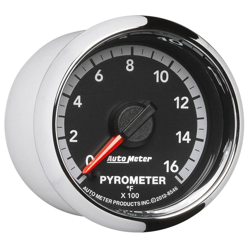 2-1/16" Pyrometer, 0-1600 °F, Gen 4 Dodge Factory Match