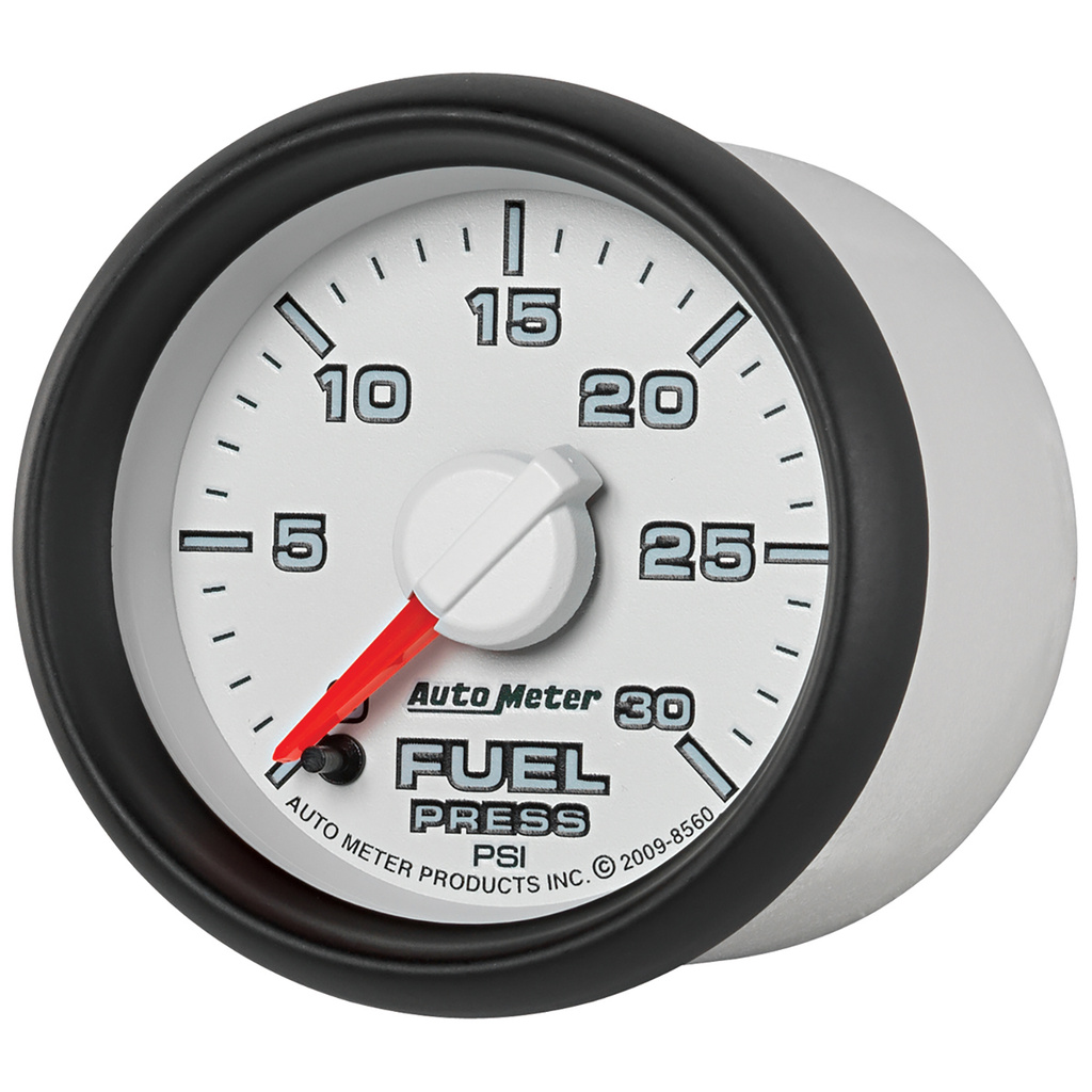 2-1/16" Fuel Pressure, 0-30 Psi, Gen 3 Dodge Factory Match