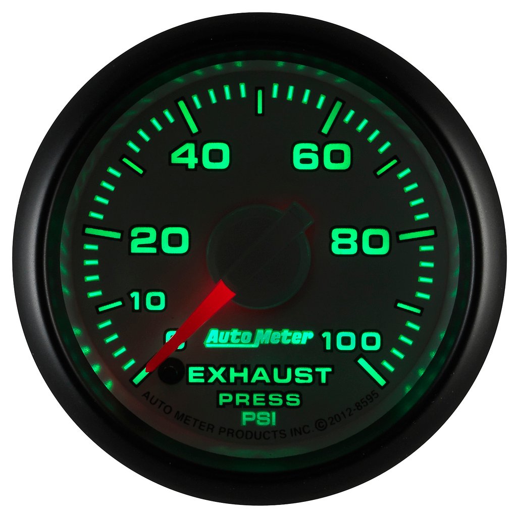 2-1/16" Exhaust Pressure, 0-100 Psi, Gen 3 Dodge Factory Match