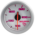 2-1/16" Oil Temp, 100-300`F, Airdrive, Silver