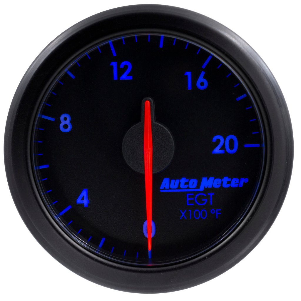2-1/16" E.G.T, 0-2000`F, Airdrive, Black