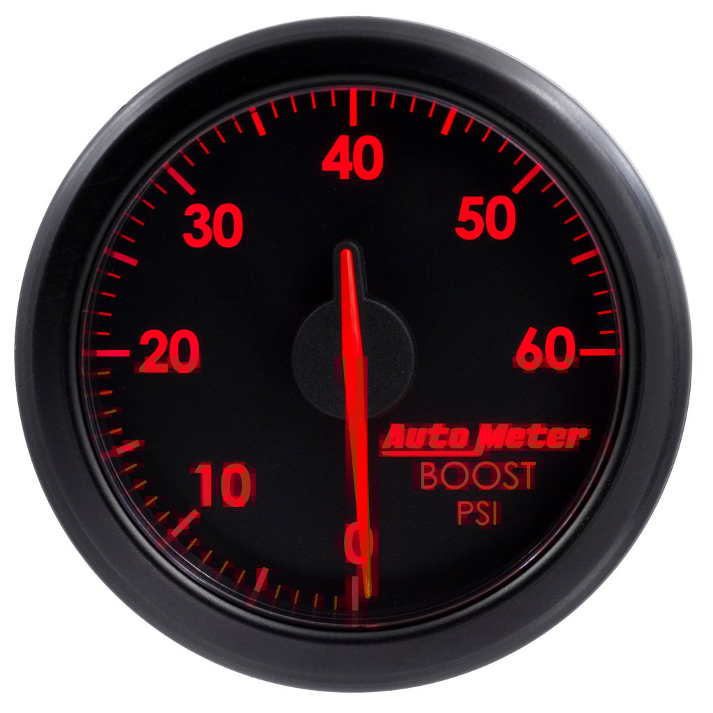 2-1/16" Boost, 0-60 Psi, Airdrive, Black