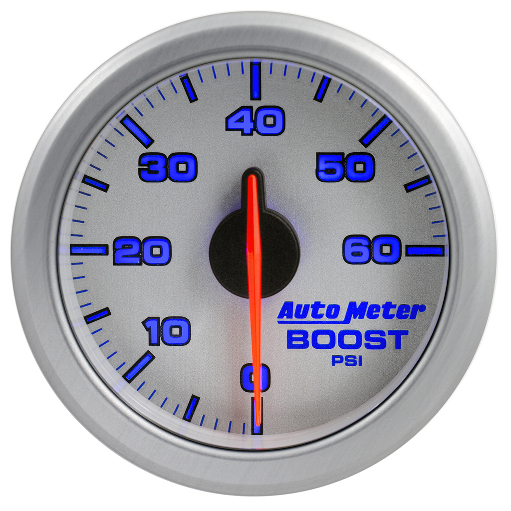 2-1/16" Boost, 0-60 Psi, Airdrive, Silver
