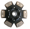 Sprung sintered clutch disc