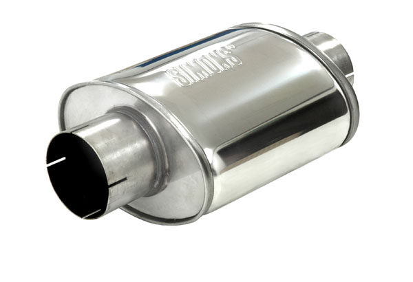 Muffler 3,5" mini Stainless