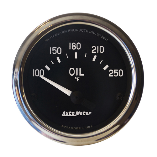 2-1/16" Oil Temperature, 100-250 °F, Cobra