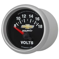 2-1/16" Voltmeter, 18v, Electric, Chevy Gold Bowtie