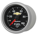 Fuel Press, 2-1/16", 100 Psi, Digital Stepper Motor, Chevy Gold Bowtie