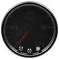 2-1/16" Boost, 0-100 Psi, Spek-Pro, Black/Black