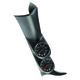 Pillar Kit, 0-35 Psi/2000 °F, 01-07 Gm Full-Size Truck, W/O Speaker, Spek-Pro, Black Dial, Black Bezel, Flat Antiglare Lens