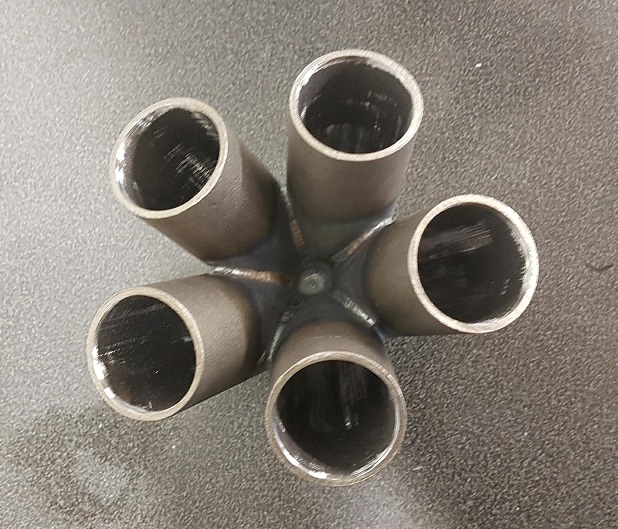 Merge collector 5 cylindrar steel