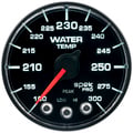 2-1/16" Water Temperature, 100-300 °F, Spek-Pro, Black/Black, Ecu