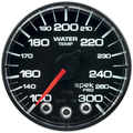 2-1/16" Water Temperature, 100-300 °F, Spek-Pro, Black/Black
