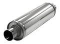 Silencer round 2.5" sleeves Stainless steel