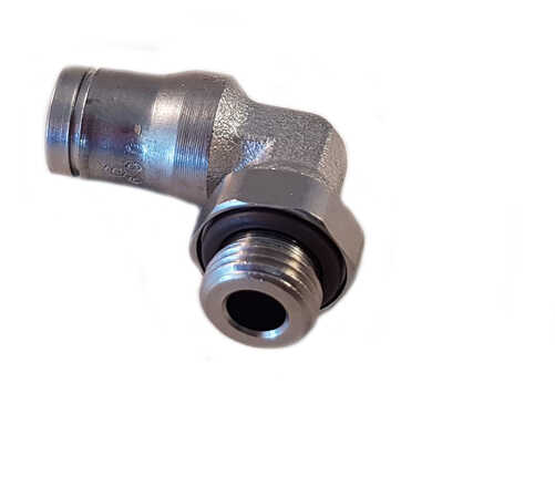 1/4" Pneumatic fitting 90 degree elbow (8mm hose)