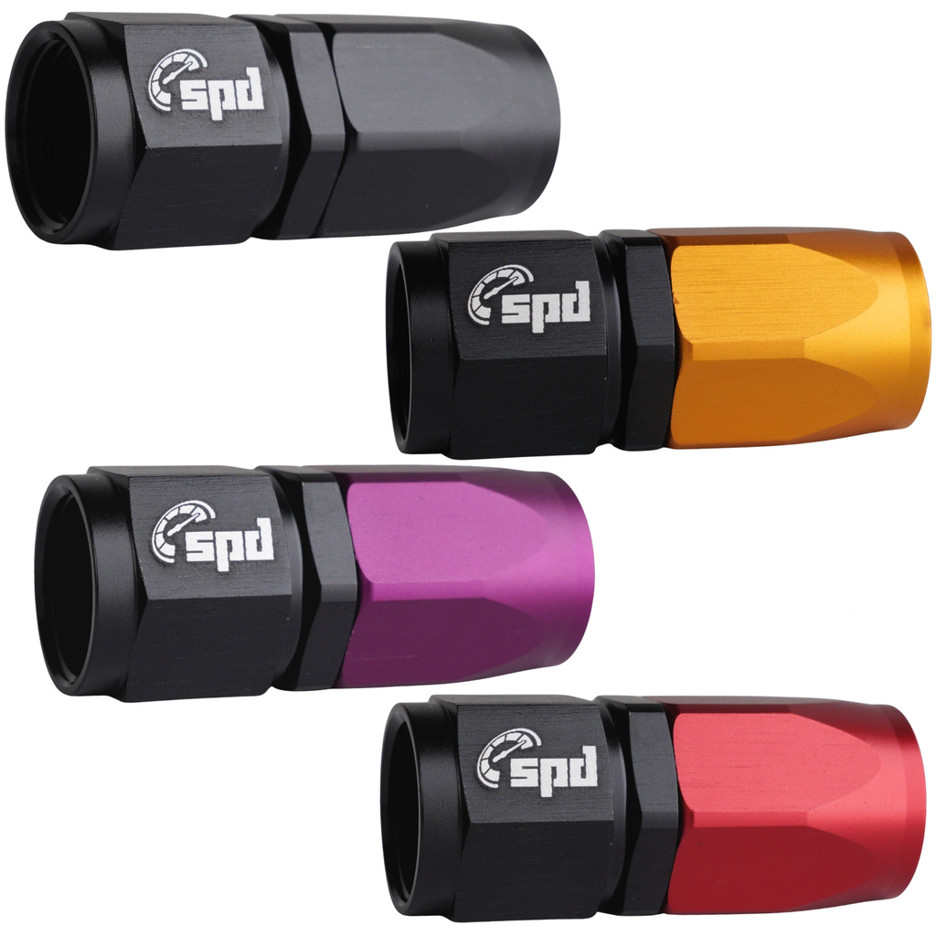 SPD AN4 straight hose end (AN-fitting)