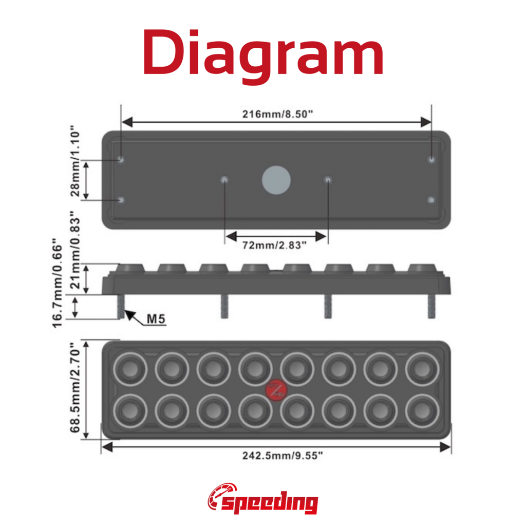 PDM16 Motorsport Keypad & Relay Module