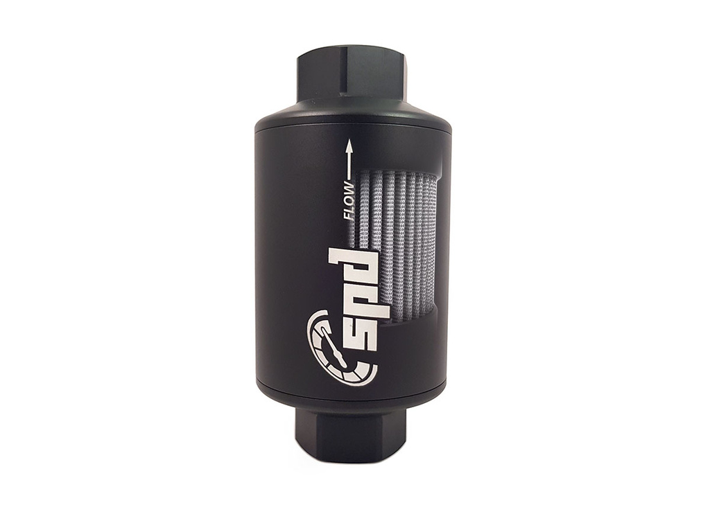 SPD Fuel filter compact 10 micron E85 black
