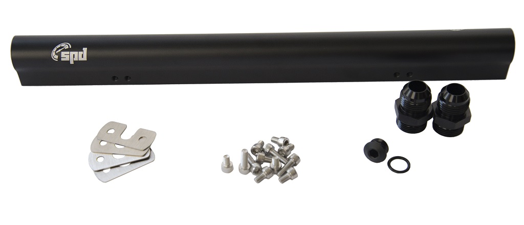 SPD fuel rail BMW M20/M50/S50/S54 black