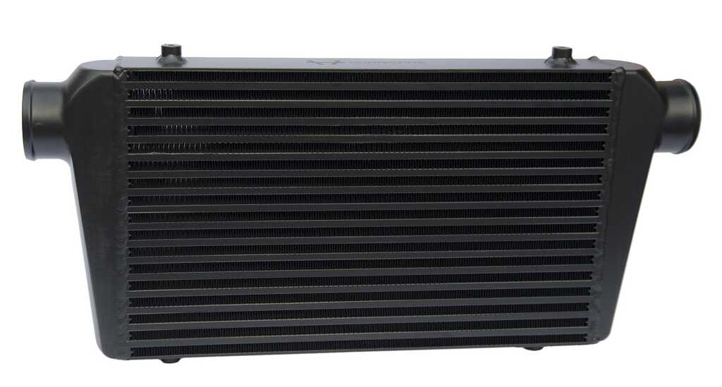 Hurricane Intercooler Black 3.5" connections (78cm wide)