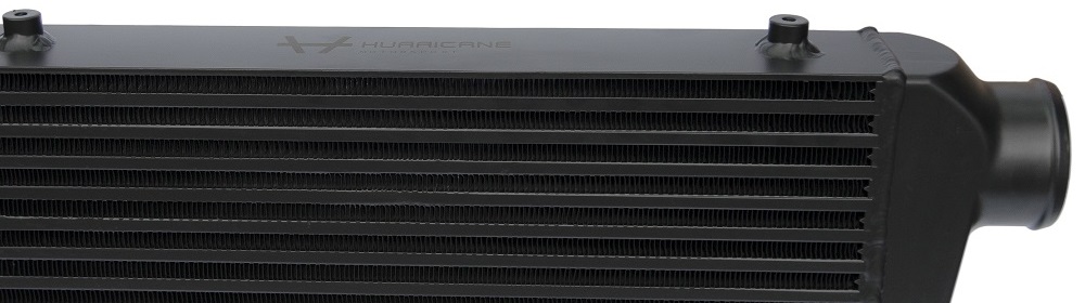 Hurricane Intercooler Black 3" connections (63cm wide)
