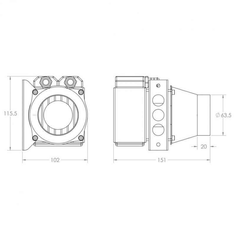 Heater core 2.2kw