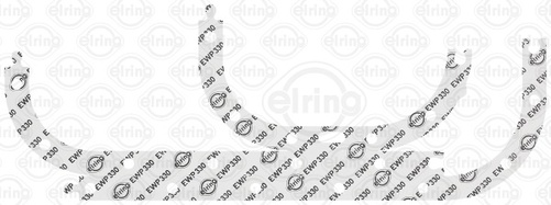 Oil pan gasket Volvo B230