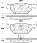 BMW 318-328 E36, E46 rear