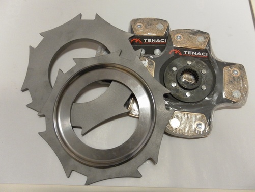 Clutch disc and floater kit 184mm Tilton