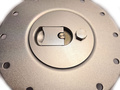 Billet fuel cap to suit fuel cell Silver