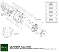 PMC Gearbox Adapter Plate BMW M50 S50 M52 M54 (0º)