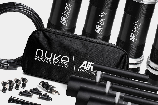 Air Jack 90 Competition Complete Set 3pc, 8 BAR / 120 PSI