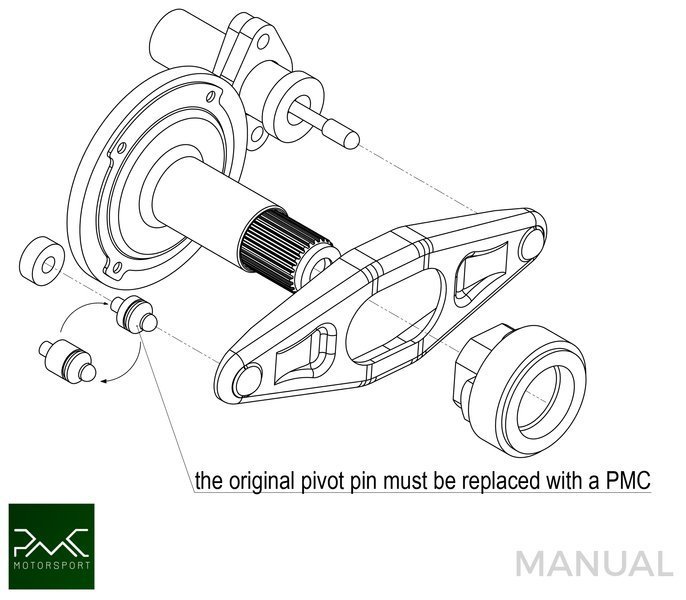 PMC Flywheel Mercedes-Benz M112 M113 M113K - BMW M50 S50 M52 S52 M54 S54 M57 - 240MM