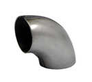 Bent exhaust tube short radius