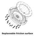 PMC Flywheel Nissan RB - BMW M50 S50 M52 S52 M54 S54 M57 - 240MM