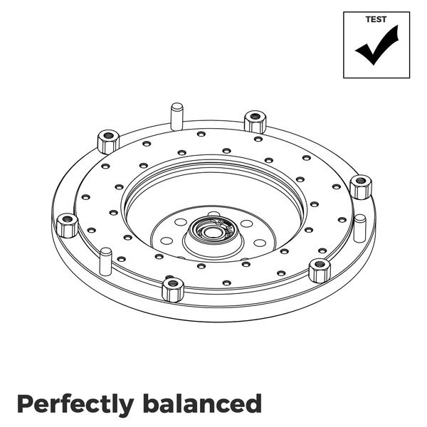 PMC Flywheel Saab H - BMW M57N M57N2 GS6-53DZ HGD JGA HGA - 240mm