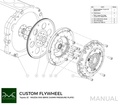 PMC Flywheel Toyota JZ - Mazda RX88 / BMW Pressure Plate