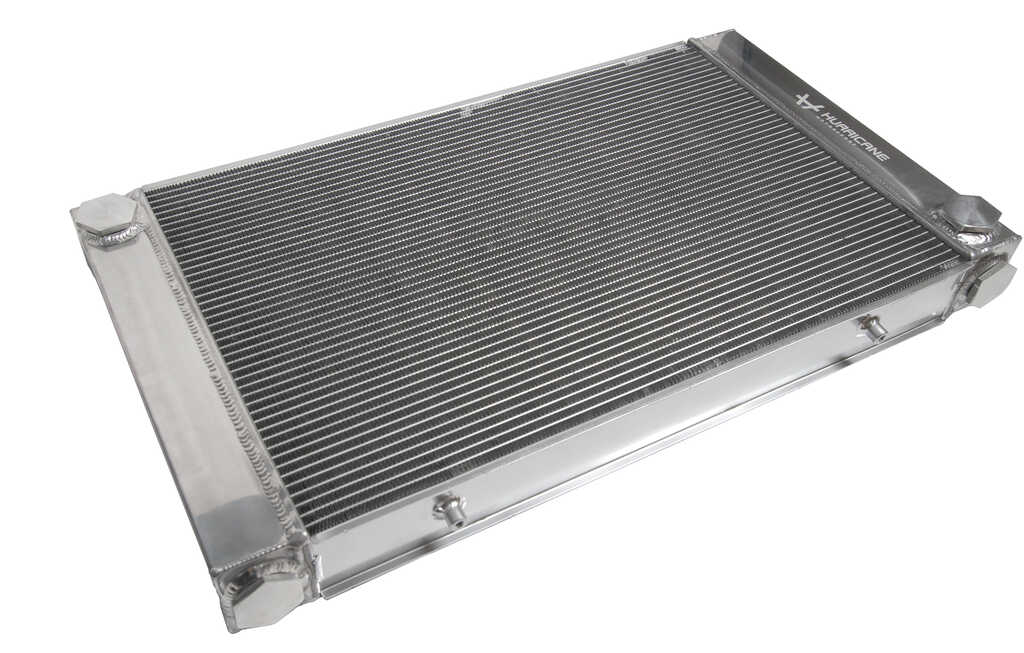 Hurricane Radiator 800x450mm High flow AN20 Universal (Silver)