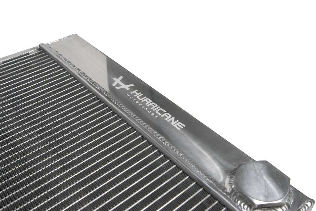 Hurricane Radiator 800x450mm High flow AN20 Universal (Silver)