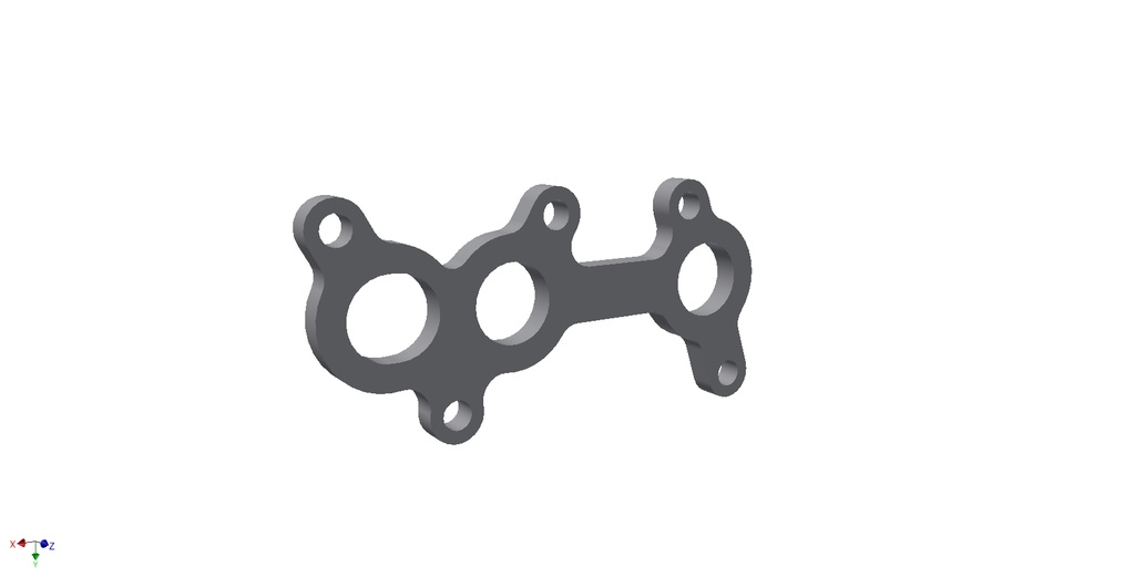 Exhaust flange 1JZ GTE-VVTI - 10mm