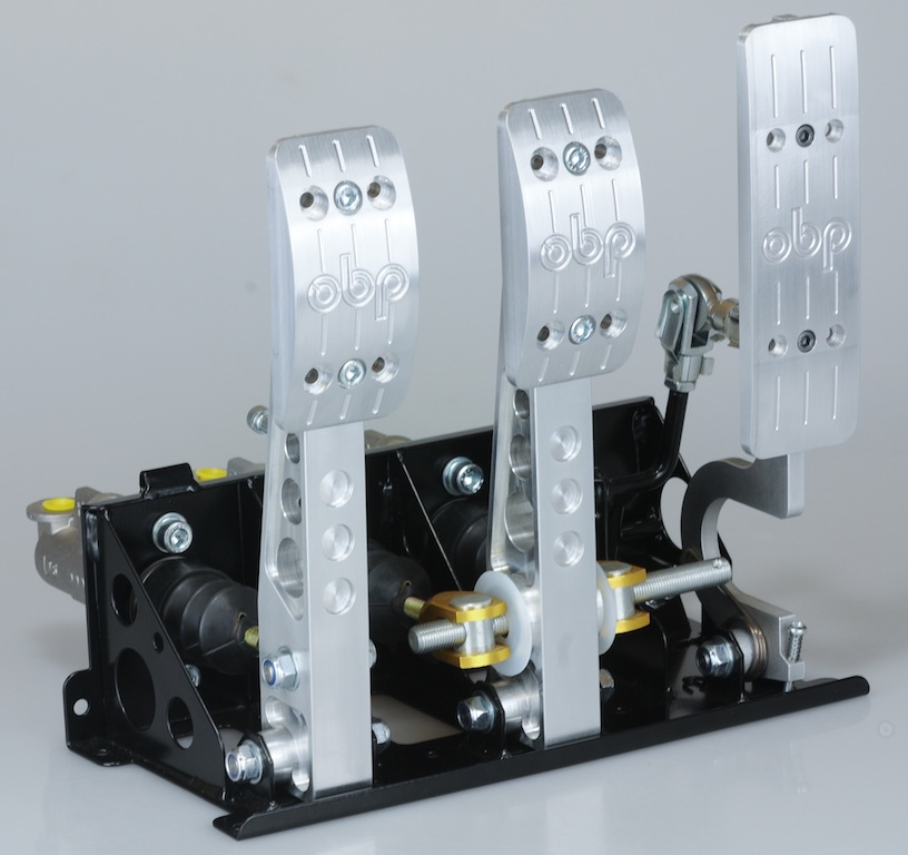 OBP Floor mounted pedal box 3 pedals PRO-Race V2