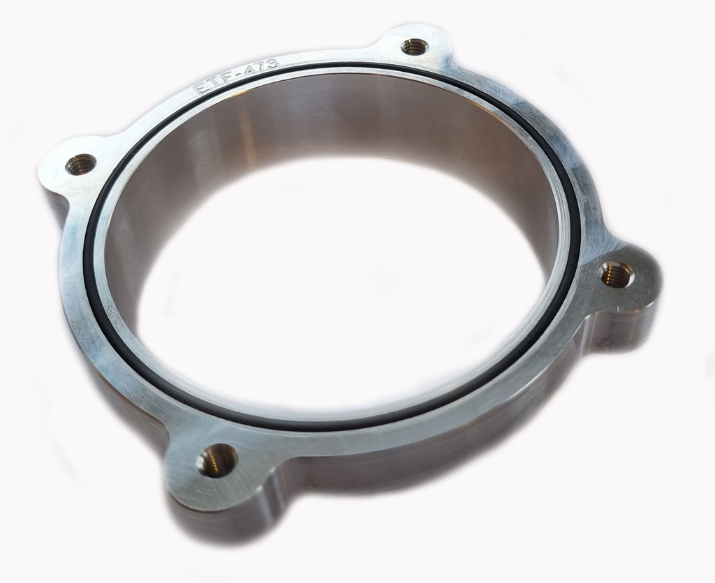 Weld flange for Bosch e-throttle 82mm motorsport